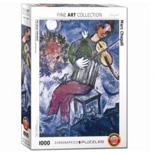 Mėlynasis smuikininkas Marc Chagall 1000